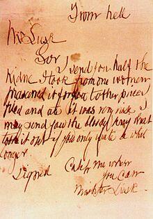 Surat dari Jack the Ripper