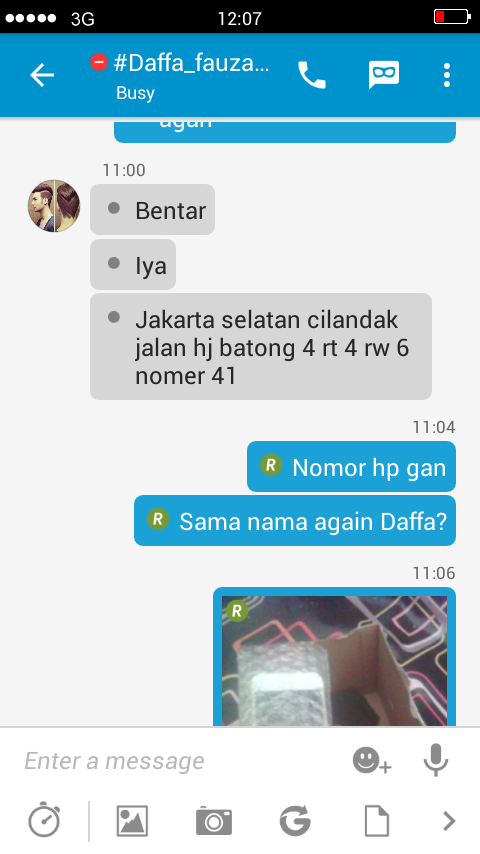 Pembeli Penipu Kelas Teri, Hati - Hati Dengan Orang ini. Untung Ane lebih Smart