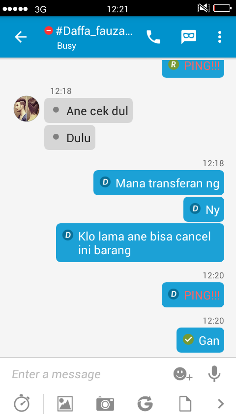 Pembeli Penipu Kelas Teri, Hati - Hati Dengan Orang ini. Untung Ane lebih Smart