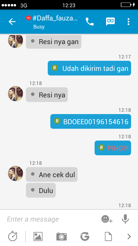 Pembeli Penipu Kelas Teri, Hati - Hati Dengan Orang ini. Untung Ane lebih Smart