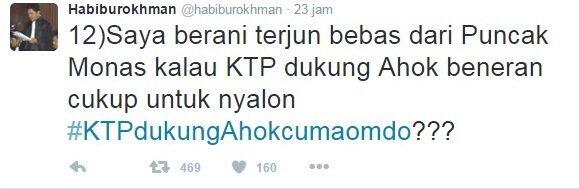 Habiburokhman Tuding Pendukung Ahok Memprovokasi
