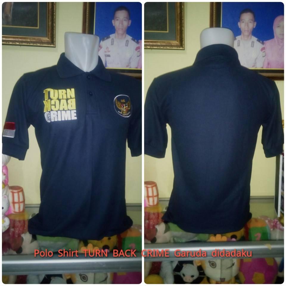 PRE ORDER Polo Shirt TURN BACK CRIME versi "Garuda Di 
