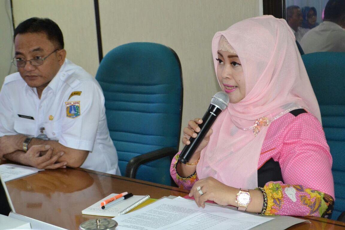 DPD RI Fahira Idris Kunjungi Dinsos DKI