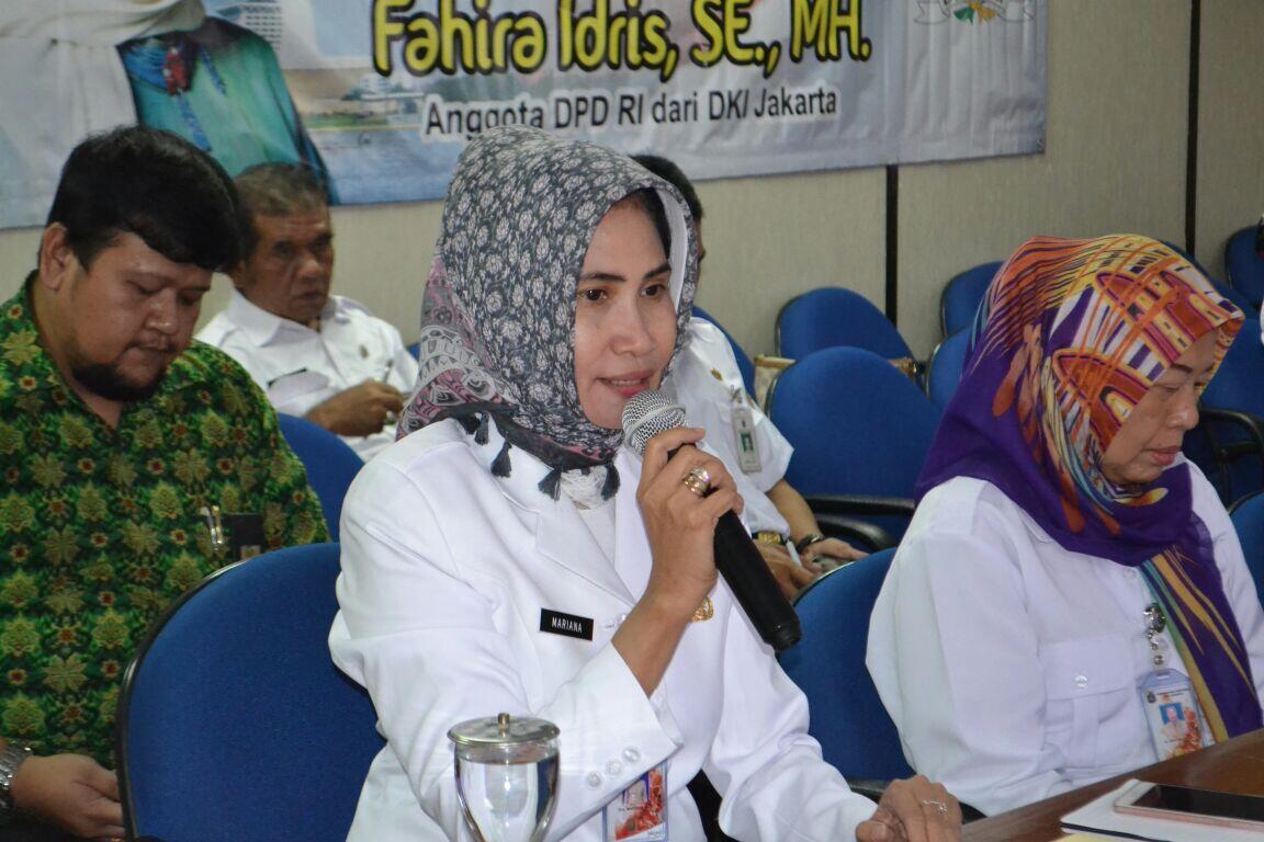 DPD RI Fahira Idris Kunjungi Dinsos DKI