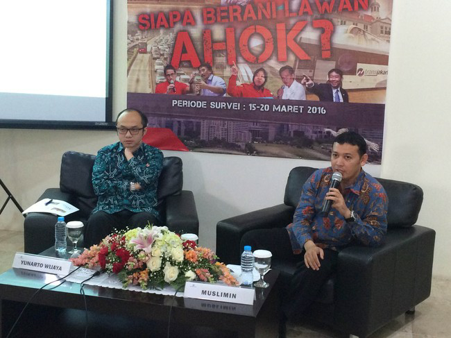 Survei Charta Politika: Elektabilitas Ahok 51,8%, Yusril 11% dan Risma 7,3%