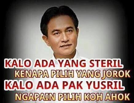 Pasangan Yusril dan Boy Sadikin Dijagokan