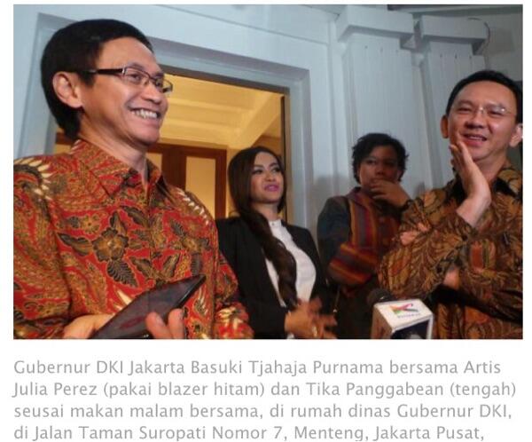 Ketika Para Artis Ramai-ramai Mendukung Ahok...