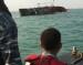 Kapal Penyeberangan Barakat Cangkal Tenggelam di Sungai Barito
