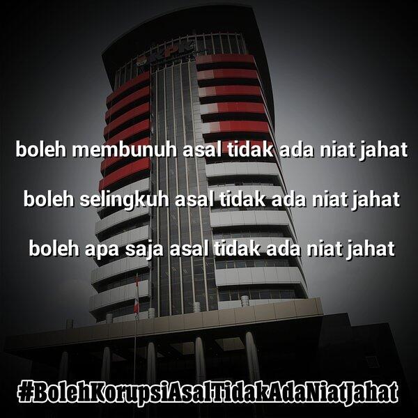 Ambigunya KPK; kasus Sumber Waras bukan lagi Tataran Niat, Tapi sudah Fakta Kejadian