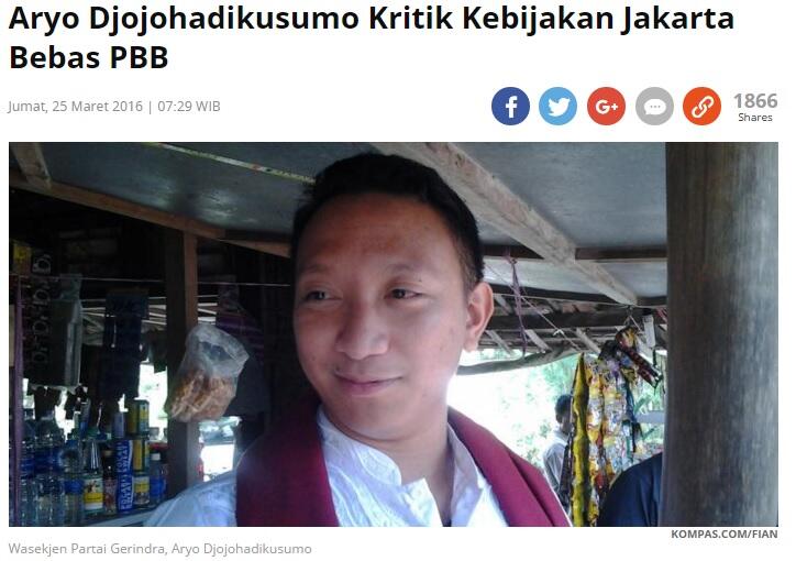 Tahun 2016 Wajib Pajak Yang NJOP di Bawah Rp 1 M Gratis &#91;Nasbung Tetap Bayar&#93;