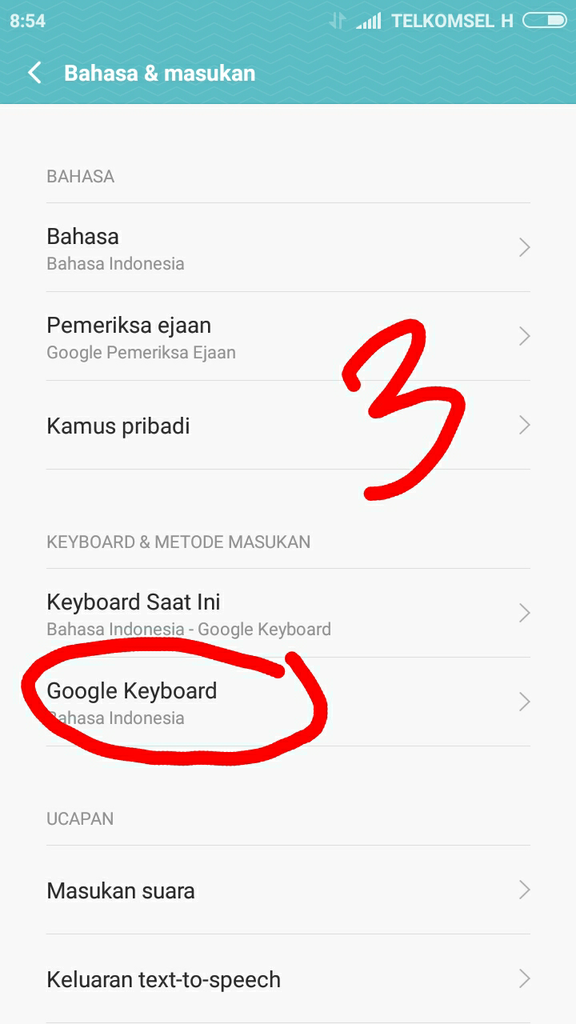 Xiaomi redmi 3 setting getar &amp; bunyi keyboard
