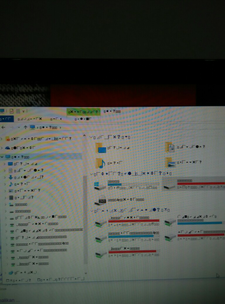 Tolong: Virus Font Komputer Aneh