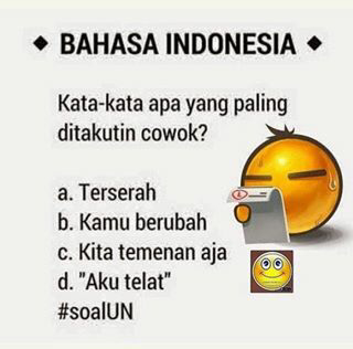 meme ujian nasional 2016