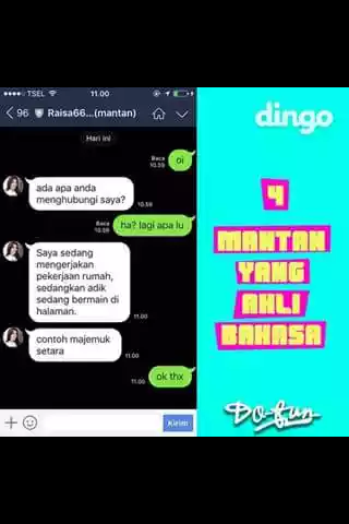 13 Tipe Mantan Berdasarkan Cara Balas Chat