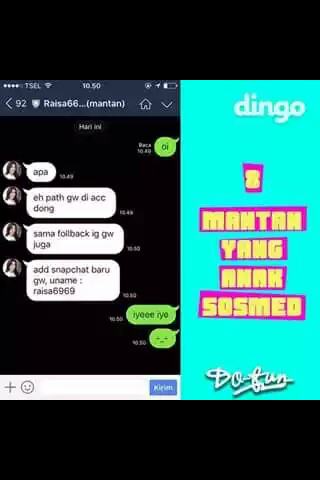 13 Tipe Mantan Berdasarkan Cara Balas Chat