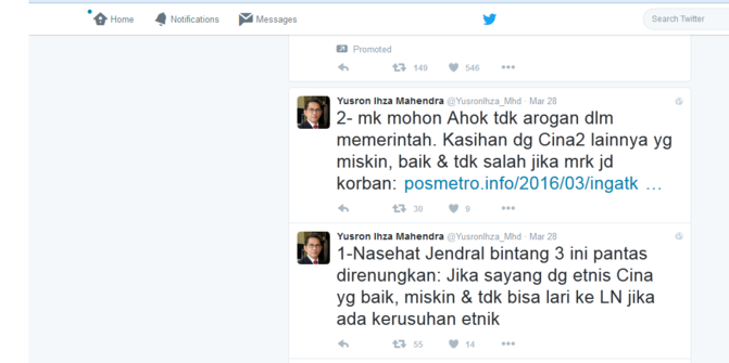Tak Pantas Seorang Dubes Hina AHOK Pakai SARA