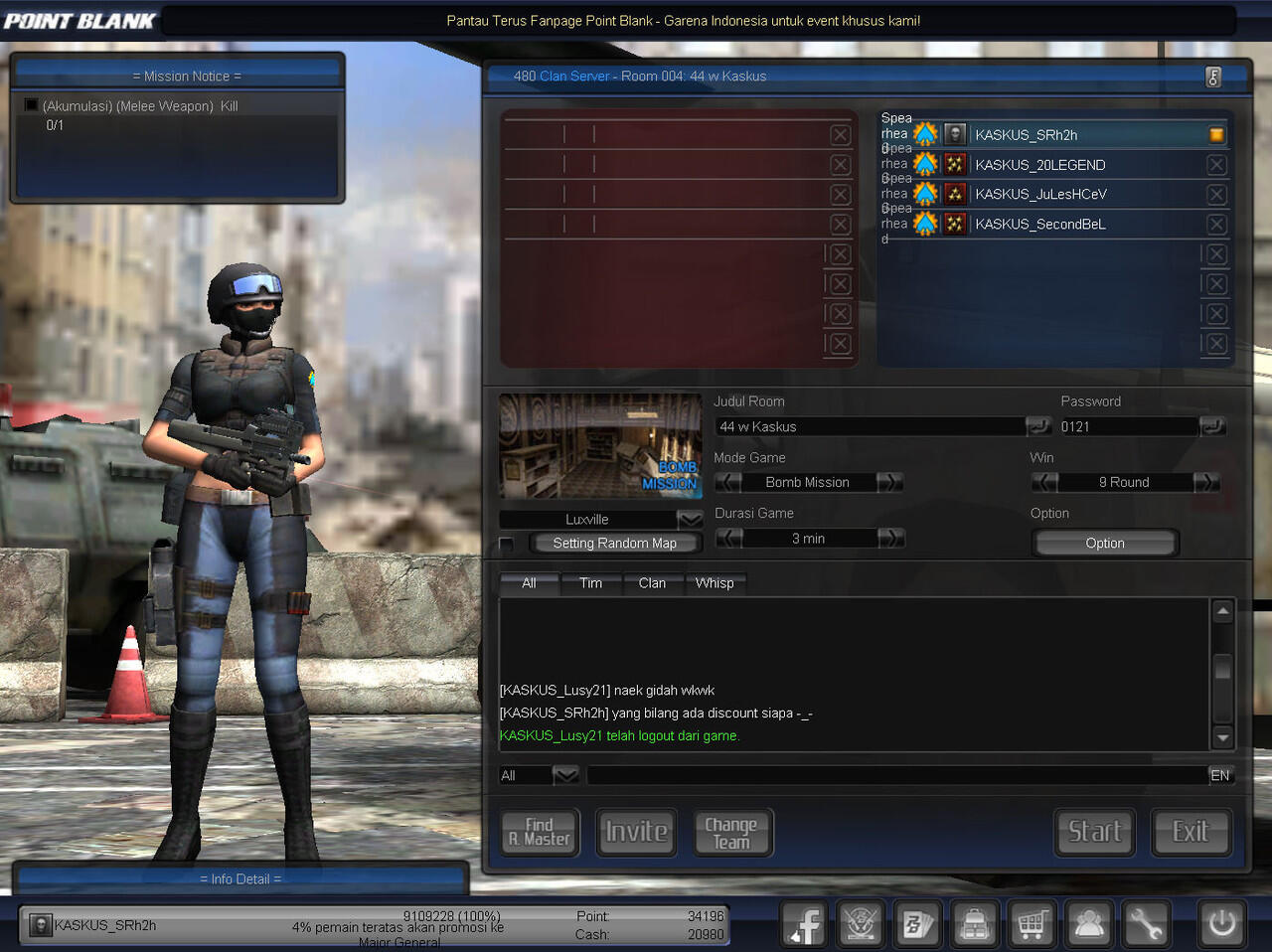 Point Blank Garena Indonesia Page 91 KASKUS