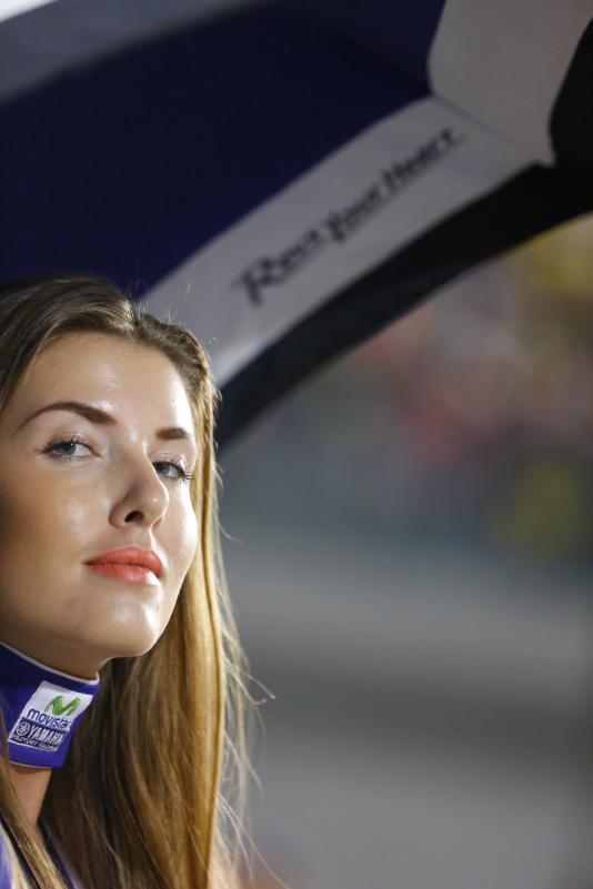 Paddock girl Moto GP 2016 GP Qatar