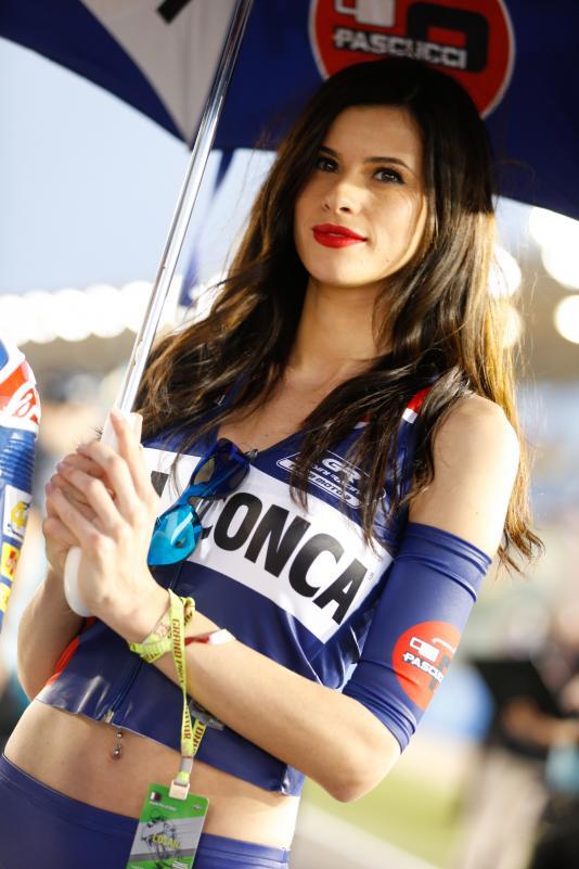 Paddock girl Moto GP 2016 GP Qatar