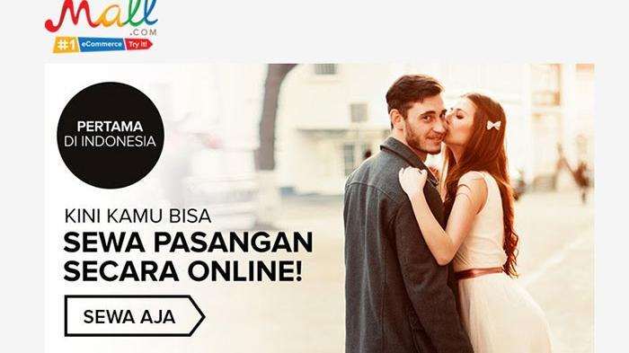 Pertama di Indonesia, Layanan Sewa Pasangan Melalui Internet