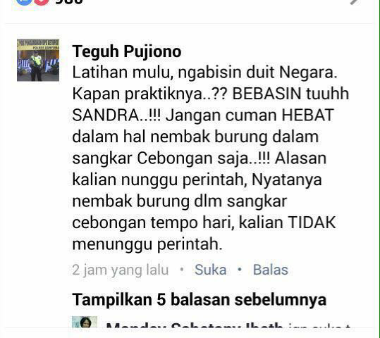 Brigadir Banyumas yg bikin heboh