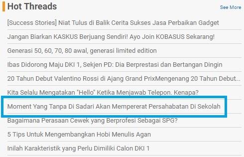 Moment Yang Tanpa Di Sadari Akan Mempererat Persahabatan Di Sekolah