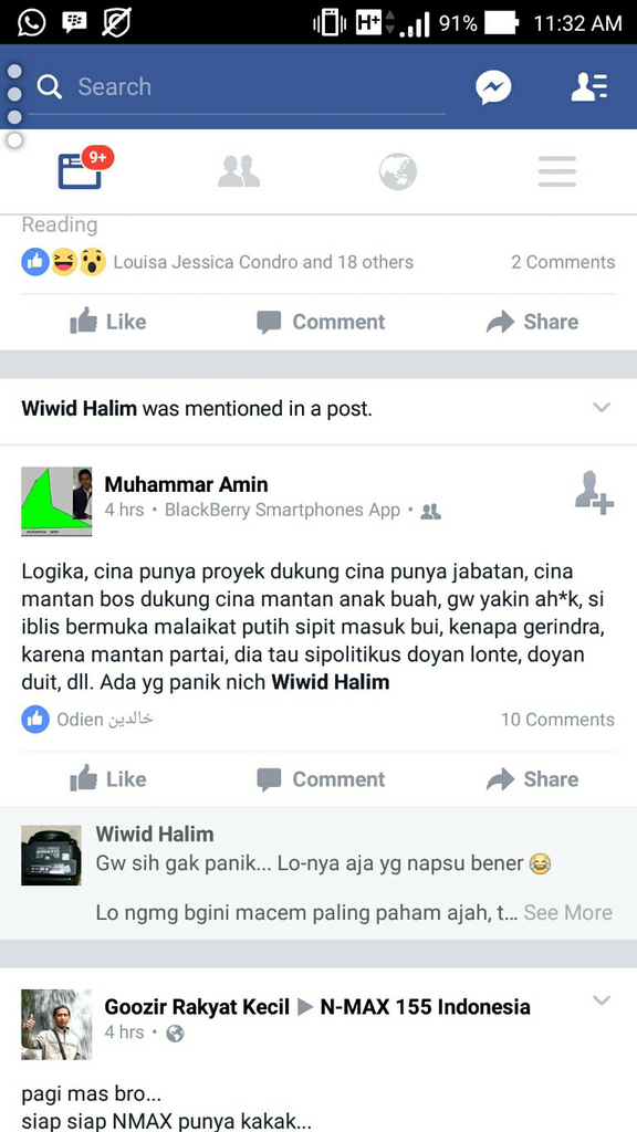 isu sara, masih aja semerbak dimana2... ini contohnya.