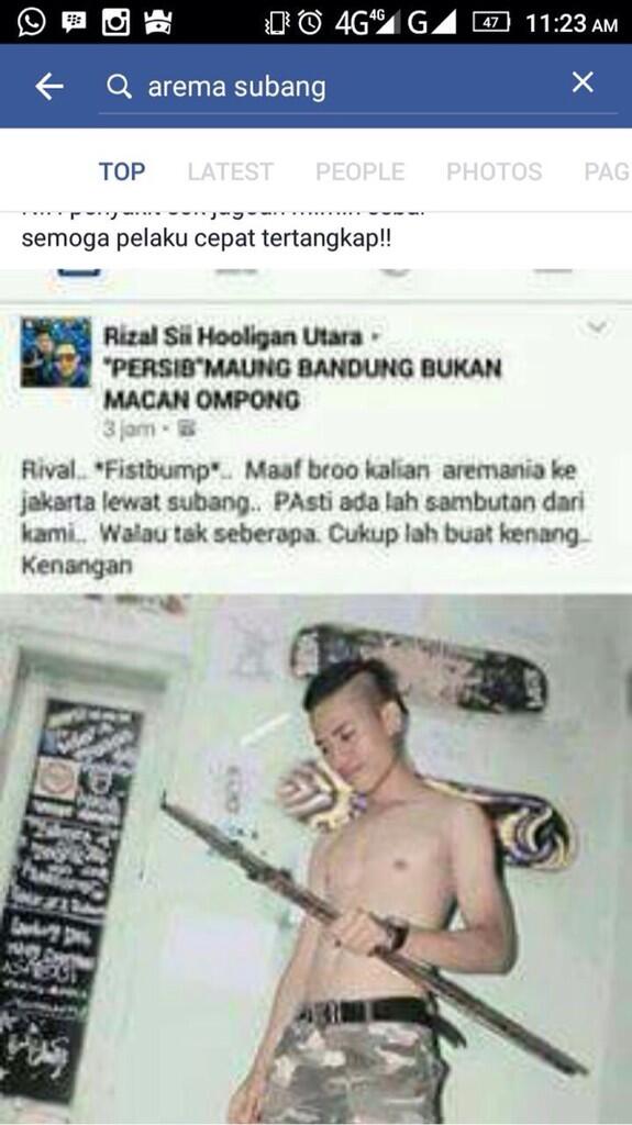 OKNUM PENDUKUNG PERSIB YANG PENGEN JADI ARTIS MINGGU INI