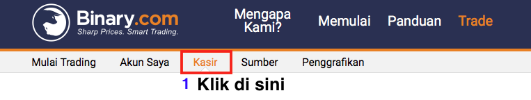 &#91;Tutorial&#93; Cara penarikan Binary.com melalui Agen Pembayaran Resmi Binary