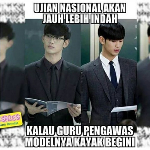 meme ujian nasional 2016