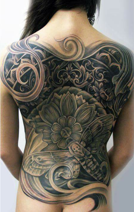 Tatto yang akan menghipnotis mata agan !
