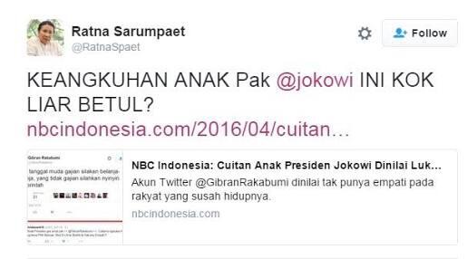 Saat Roy Suryo Jadi Korban &quot;Bully&quot; karena Tanggapi Akun Palsu Anak Jokowi