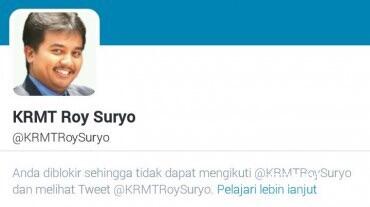 Saat Roy Suryo Jadi Korban &quot;Bully&quot; karena Tanggapi Akun Palsu Anak Jokowi