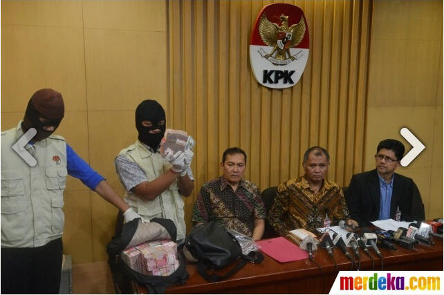 Ini uang suap Rp 1,1 miliar hasil OTT anggota DPRD DKI M Sanusi