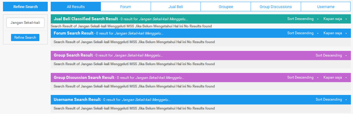 Jangan Sekali-kali Menggeluti MSS Jika Belum Mengetahui Hal Ini