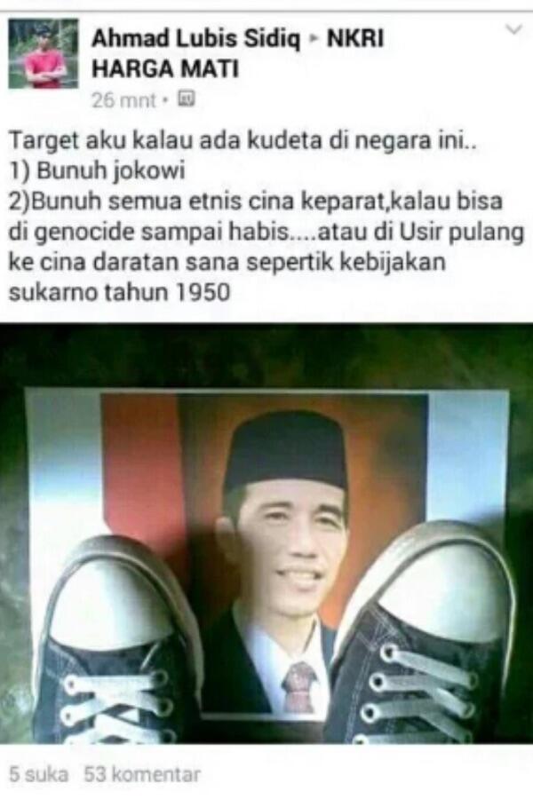 orang ini ingin terkenal gan..