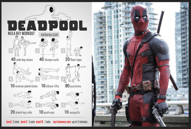 &#91;PIC&#93; Ingin Punya Tubuh Kekar Super Hero? Ikuti ini