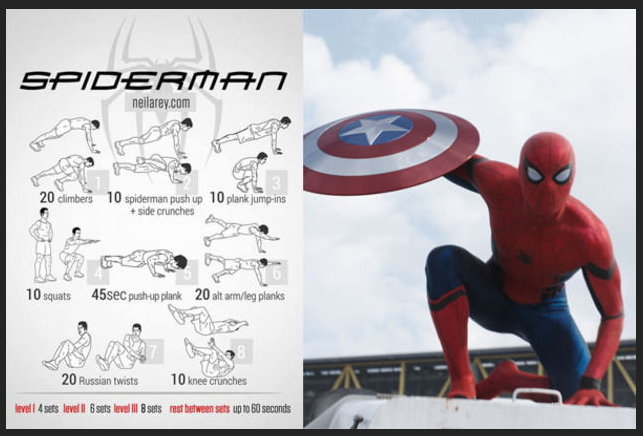 &#91;PIC&#93; Ingin Punya Tubuh Kekar Super Hero? Ikuti ini