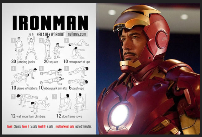 &#91;PIC&#93; Ingin Punya Tubuh Kekar Super Hero? Ikuti ini