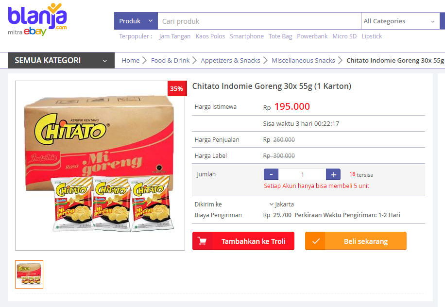 PROMO Chitato Indomie