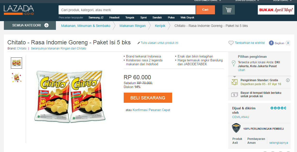 PROMO Chitato Indomie
