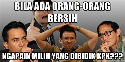 Mayoritas Masyarakat Jakarta Suka Ahok Itu Hanya Klaim !