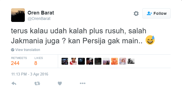 Komentar Tentang Laga PERSIB vs AREMA CRONUS 03/04/2016