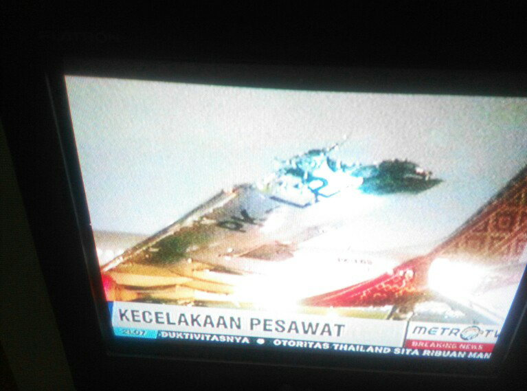breaking news !! batik air tabrakan