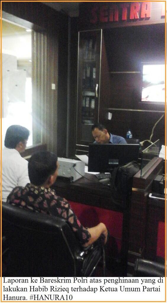 &#91;Babak I&#93; HANURA akhirnya LAPORKAN Habieb Rizieq FPI Ke POLISI !!!