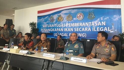 5 Kapal yang Diledakkan di Kepri Berbendera Malaysia dan Vietnam