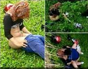 Seru Pasangan Ini In The Hoiii Di Semak Belukar