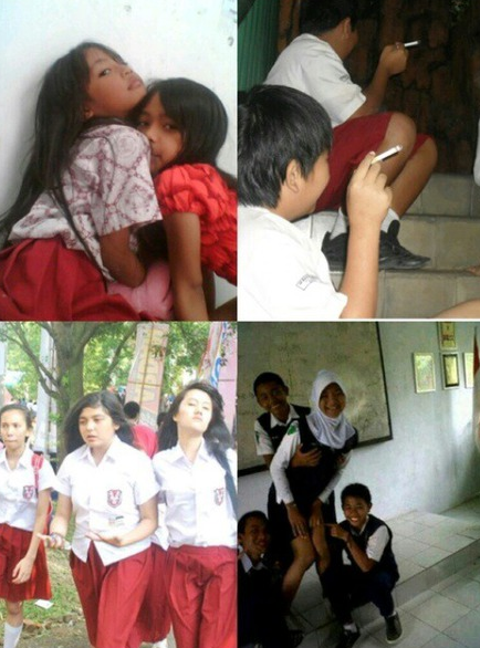 Puluhan anak SD pesta lem, ada yang mesum dan bawa kondom