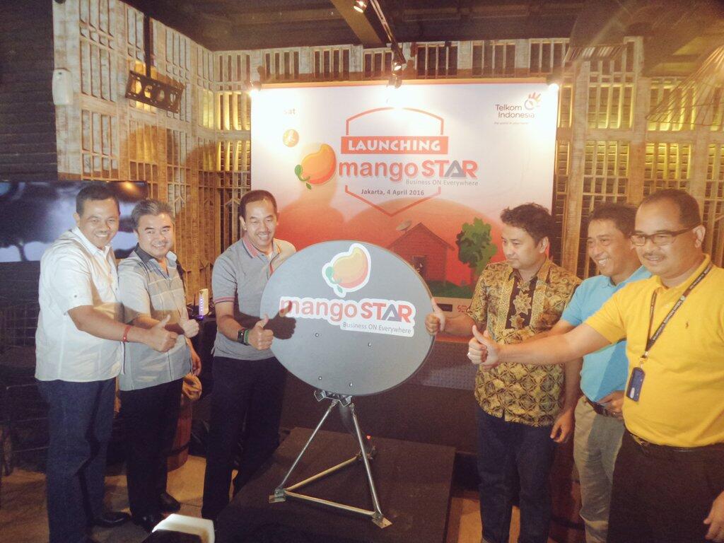 Telkom Hadirkan MangoSTAR, Internet Berbasis Satelit bagi UKM