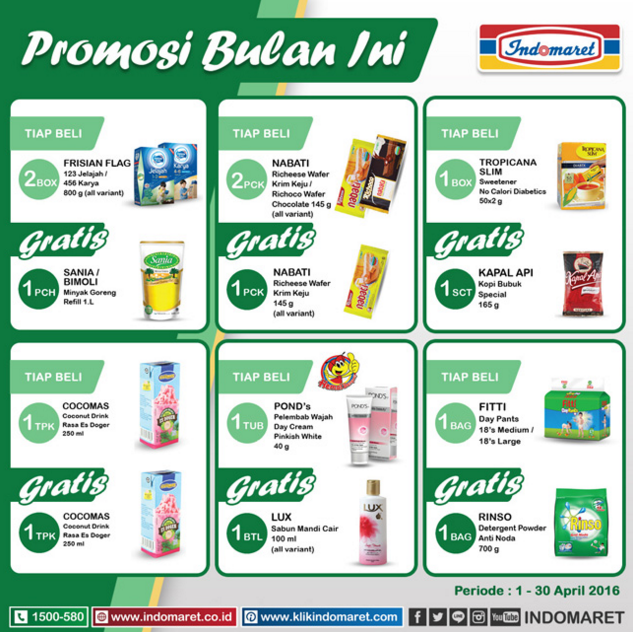 FREE Coffee + Snacks in Indomaret